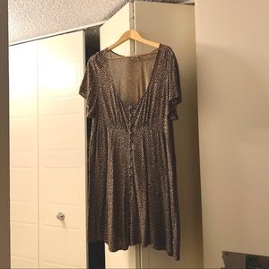 Leopard print dress from American Eagle Outfitters